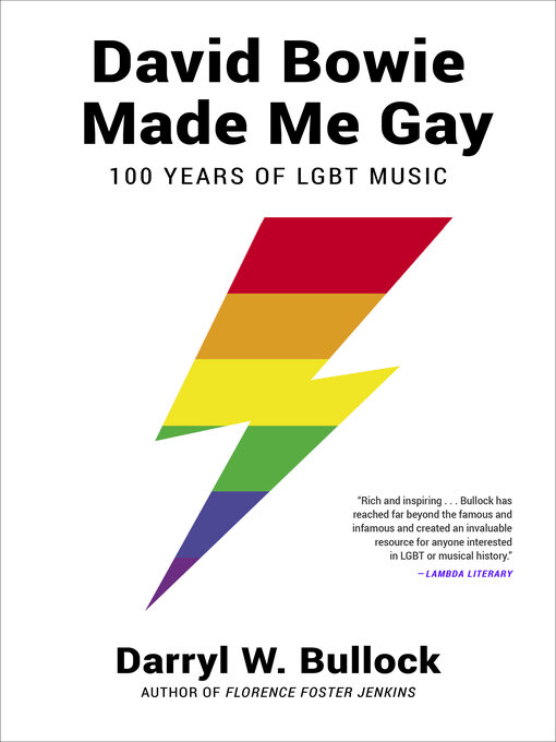 Title details for David Bowie Made Me Gay by Darryl W. Bullock - Wait list
